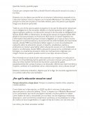 Como se hace un bebe