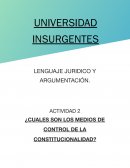 Medios de Control de la Constitucionalidad