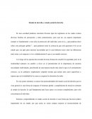 Estado de derecho y estado social de derecho