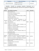 Otras Actuaciones en Materia de Prevención