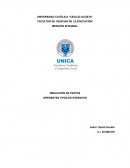 Diferentes tipos de párrafo