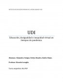 Educación, desigualdad e inequidad virtual en tiempos de pandemia