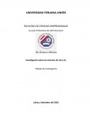 Régimen Económico, Constitución Política del Perú