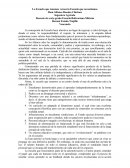 La Escuela que tenemos versus la escuela que necesitamos