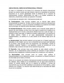 UBICACIÓN DEL DERECHO INTERNACIONAL PRIVADO