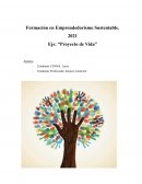 Eje: “Proyecto de Vida”