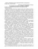 Problemática Social Cultural del Hombre Contemporáneo