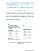 Análisis de Mercado para nuestra empresa