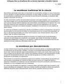 La enseñanza tradicional de la ciencia