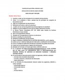 Cuestionario para Mesa redonda y quiz