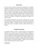 INFORMACIÓN FINANCIERA