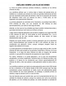 ANÁLISIS SOBRE LAS GLACIACIONES