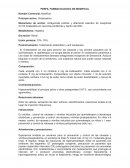 PERFIL FARMACOLOGICO