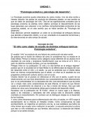 Psicología evolutiva y psicología del desarrollo