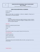 TAREA DE EDUCACIÓN PARA LA CIUDADNÍA