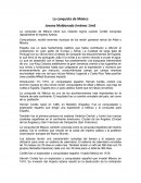 La conquista de México