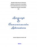 Lenguaje y comunicación liberadora