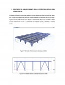 RESULTADOS DEL ANÁLISIS DINÁMICO PARA LA ESTRUCTURA METALICA PARA EQUIPOS CHILLER