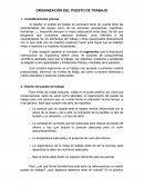 TRABAJO POSTURAL EN LA OFICINA