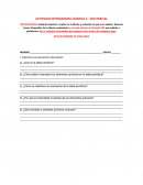 Actividad integradora Química ¿Qué es la tabla periódica?