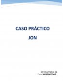 Actividad: Caso práctico Jon. Favorecer la integración en el aula y reforzar el uso del lenguaje