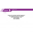 Nombre de la actividad: Actividad integradora 2. Uso e impacto de las TIC en la sociedad