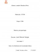 Ansiedad y sus caracteristicas