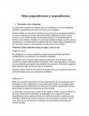 Taller pospositivismo y neopositivismo