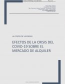 Efectos del COVID-19 en el mercado inmobiliario nacional