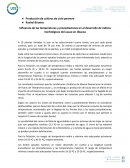 Producción de cultivos de ciclo perenne