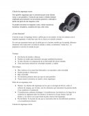 Cálculo de engranajes rectos