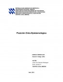 Posición Onto-Epistemológica