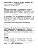 Audiencia de formulacion de acusación