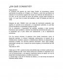 ¿EN QUÉ CONSISTIÓ? Auge petrolero