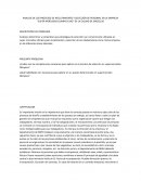 ANALISIS DE LOS PROCESOS DE RECLUTAMIENTO Y SELECCIÓN DE PERSONAL EN LA EMPRESA “SUPER MERCADOS OLIMPICA SAO” DE LA CIUDAD DE SINCELEJO