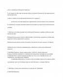 ¿Qué se entiende por información financiera?