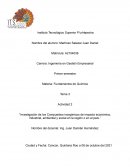 Investigación de los Compuestos inorgánicos de impacto económico, industrial, ambiental y social en la región o en el país