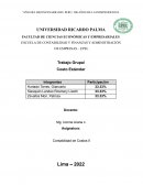 Trabajo Grupal Costo Estándar