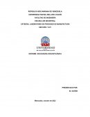 INFORME: SOLDADURA OXIACETILÉNICA