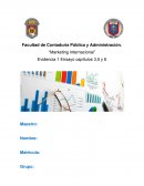 Evidencia 1 “Marketing Internacional”