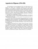 Agustín de Hipona (354-430)