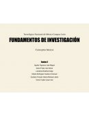 Conceptos basicos de fundamentos de investigacion