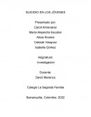 SUICIDIO EN LOS JÓVENES