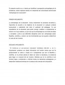 Antropología de la educación