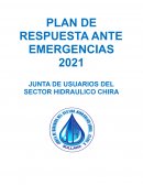 PLAN DE REPUESTA ANTE EMERGENCIAS
