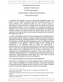 El lenguaje oculto de los actos