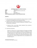 MITIGACION DEL IMPACTO Y PLAN DE ACCION POST CRISIS CONTEXTO