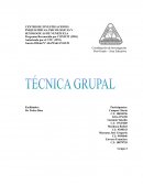Informe grupal de dinamica de grupos