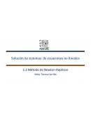 Método de Newton-Raphson