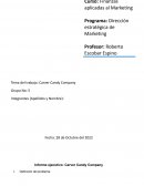 Finanzas aplicadas al Marketing Carver Candy Company